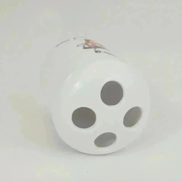 Vintage 90s Disney Retro Mickey Mouse White Black Toothbrush Holder Bathroom - Picture 4 of 4